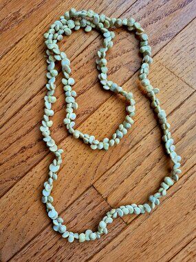 Vintage 1/4” Snail Shell Necklace Snail Shells BoHo Beachy 19”